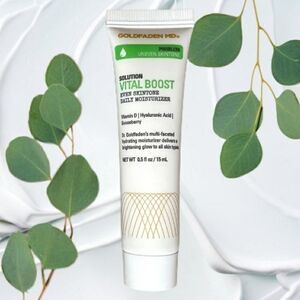 Goldfaden MD Travel Size Vital Boost Even Skin Tone Daily Moisturizer 15mL *NEW